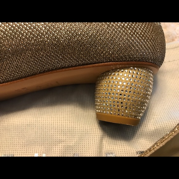 Stuart Weitzman Pocoglobe Platinum Noir Size 9N - Picture 3 of 13